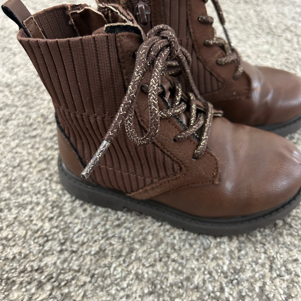 Stylish Brown Kids Boots